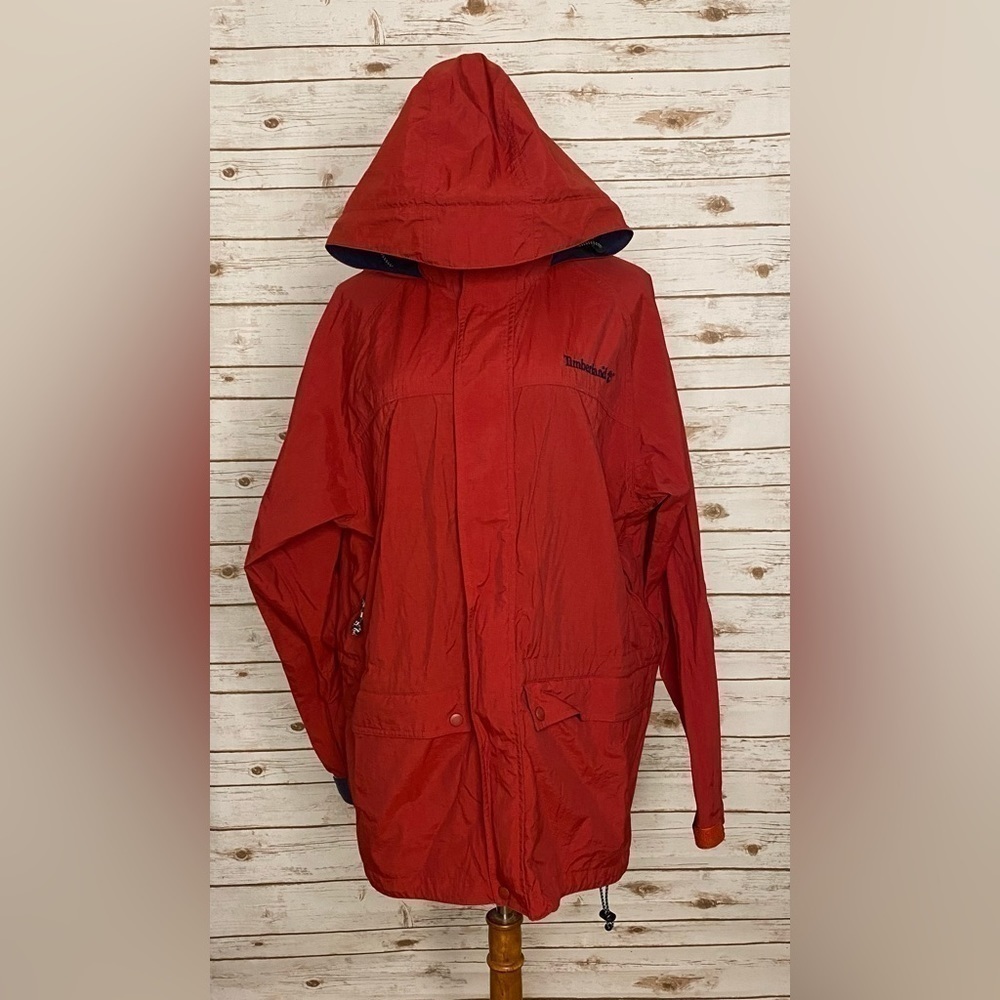 Vintage Timberland Rugged Wear Weathergear corpcore windbreaker jacket Size Med